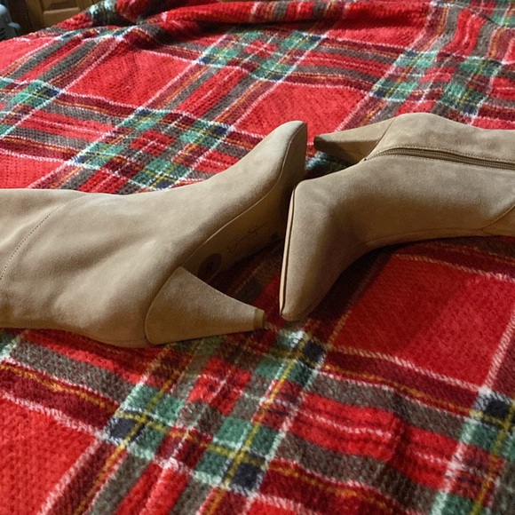 JESSICA SIMPSON Suede Tall Boots - Picture 7 of 9